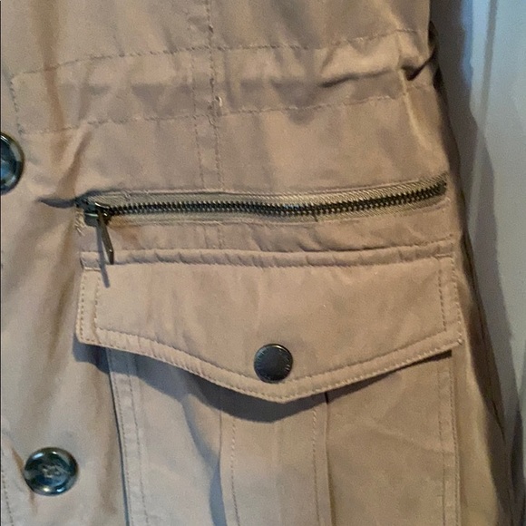 Rachel Roy tan winter jacket with hood - Picture 5 of 5